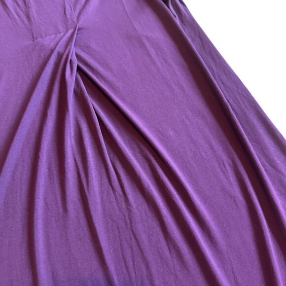 Eileen Fisher Purple Sleeveless Shift Dress Stretch Fabric Size Large Women's - Picture 7 of 10